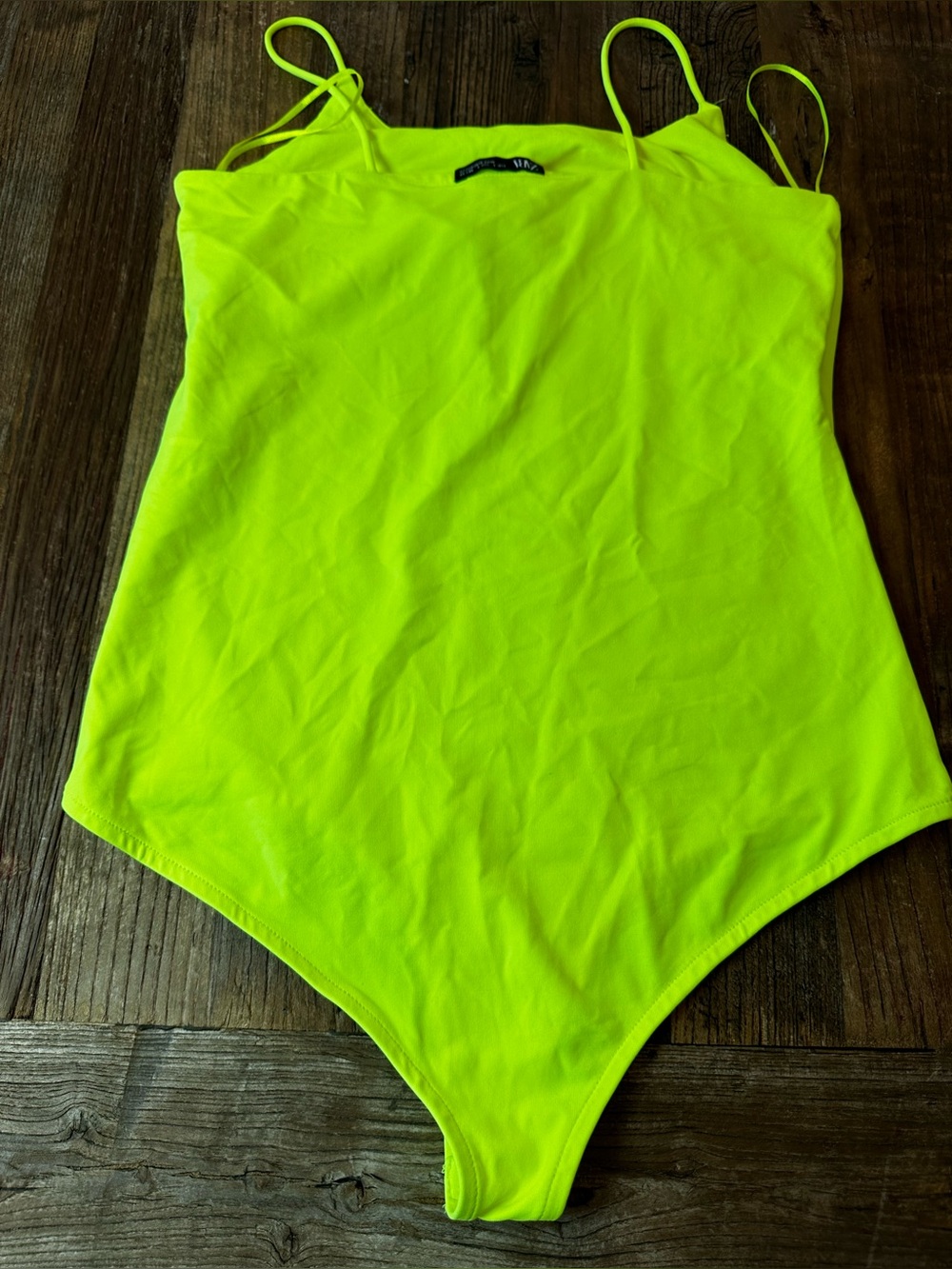 Zara Neon Yellow Top-It is brand new but there is no tag attached